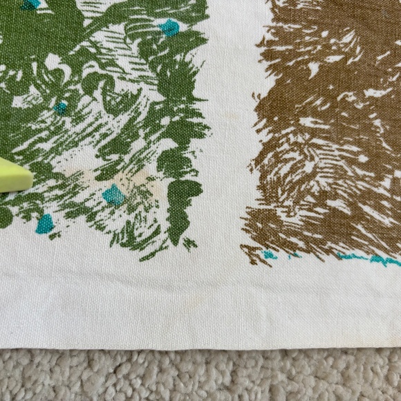 Vintage Lee Joffa hand printed fabric piece - Picture 11 of 15